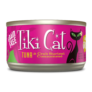 Tiki Lanai Luau Tuna In Crab Sturm Canned Cat Food Tiki Cat, tiki dog, Tiki, Lanai, Luau, Tuna, Crab, Sturm, Canned, Cat Food